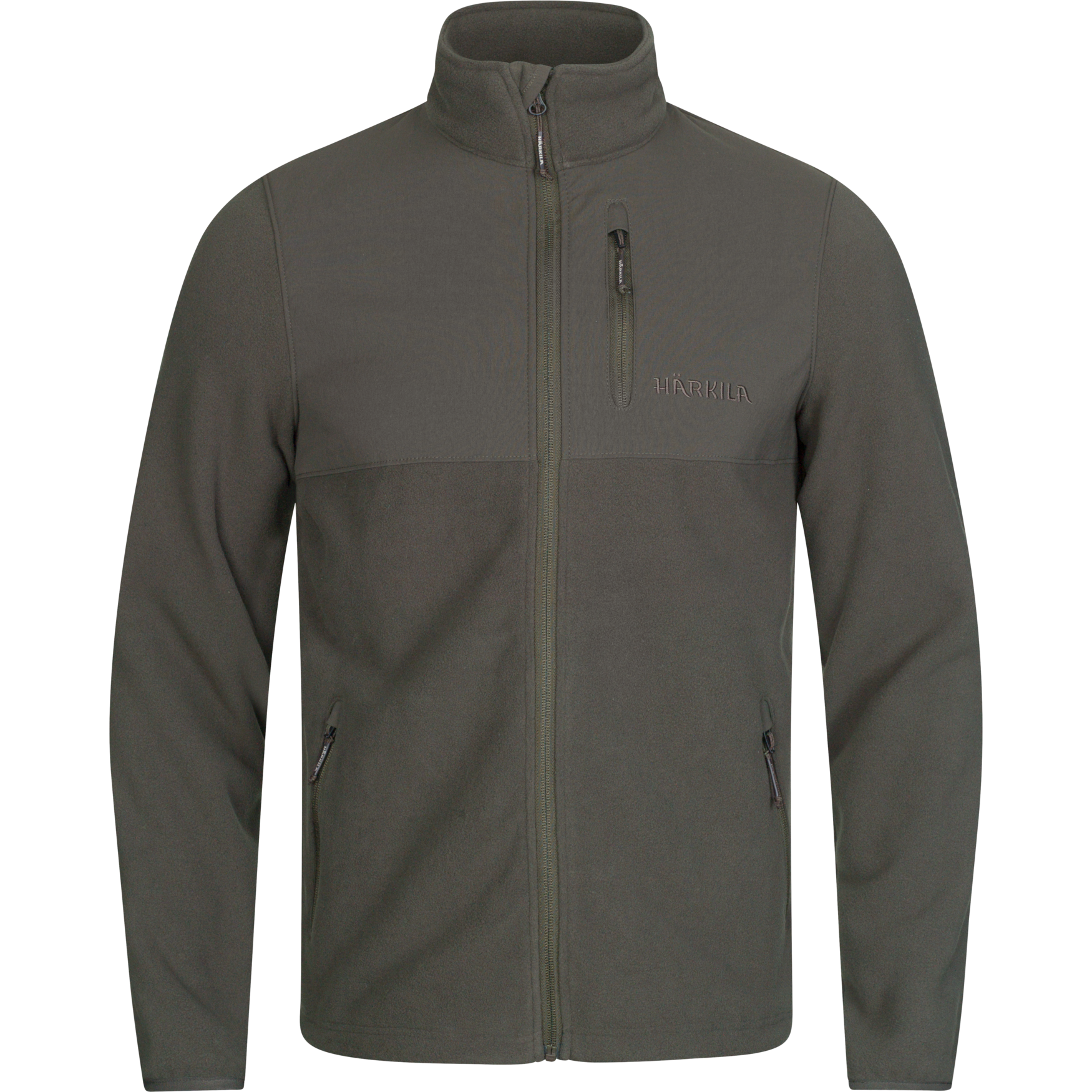 Fjell Fleecejacke - Shadow brown - Härkila