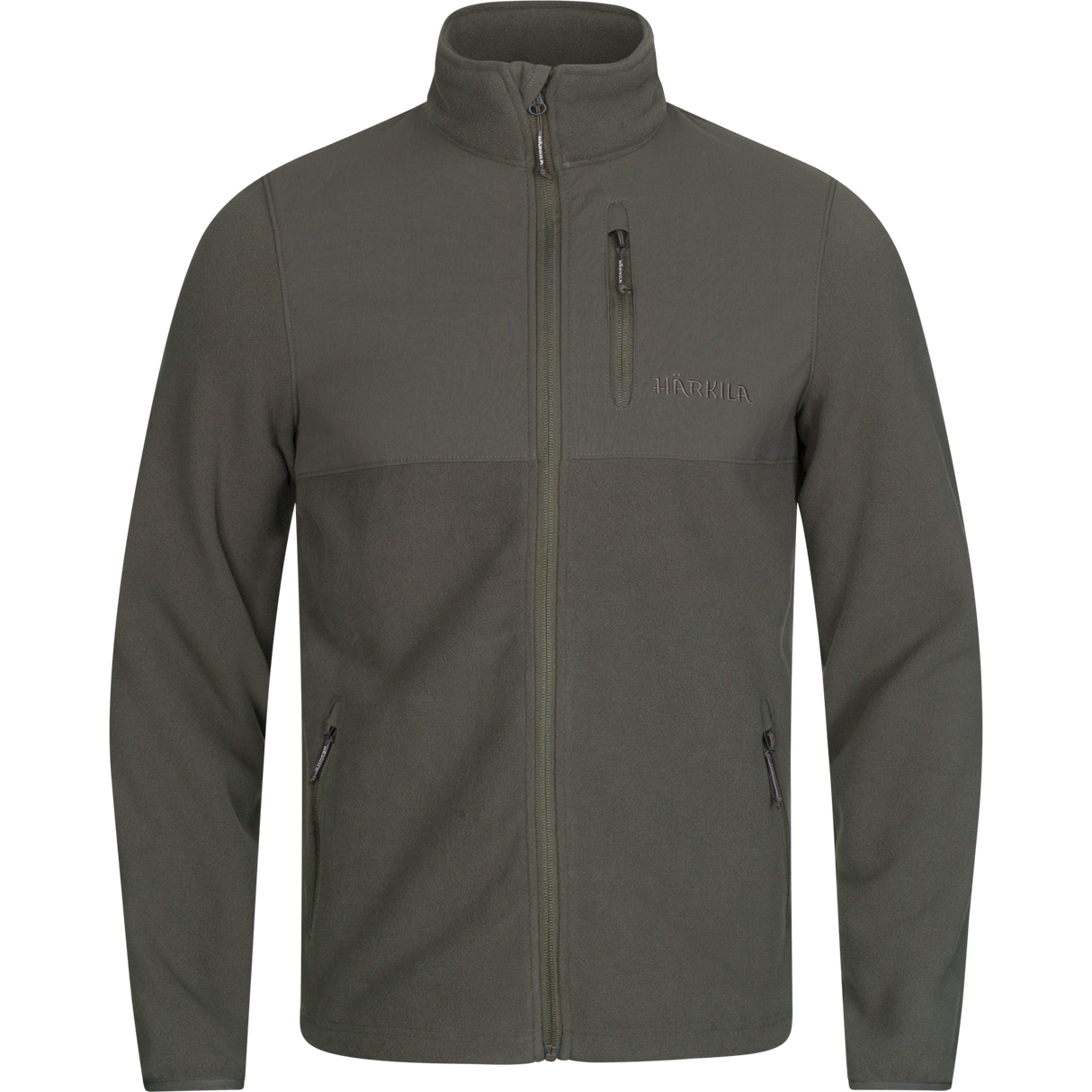 Fjell Fleecejacke - Shadow brown - Härkila