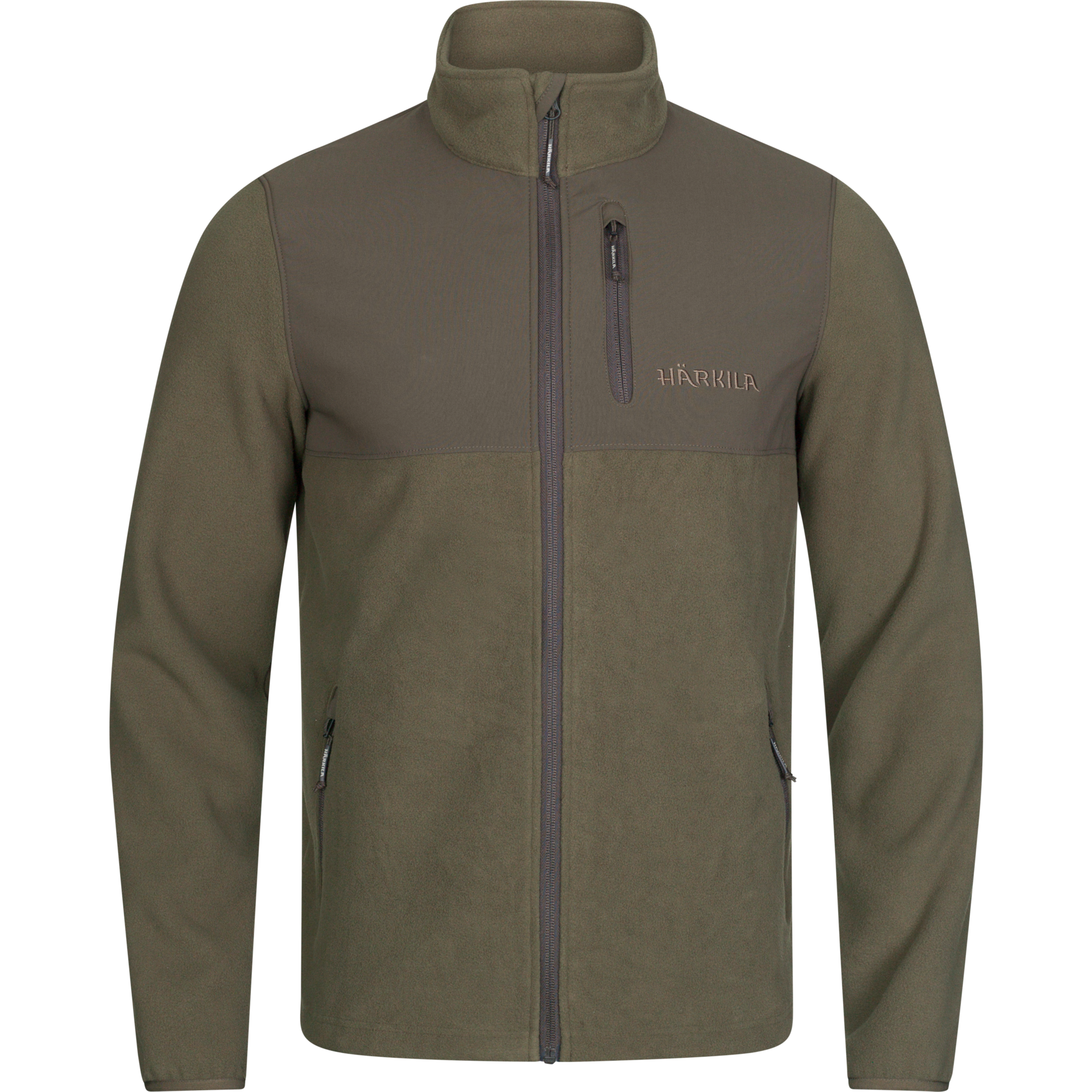 Fjell Fleecejacke - Light willow green - Härkila