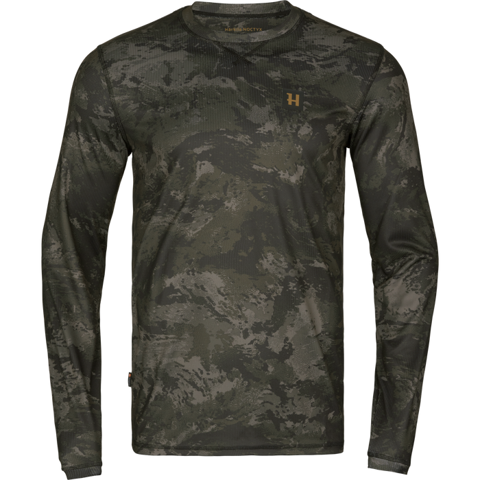 Härkila NOCTYX camo - L/S T-Shirt AXIS MSP®Black - Härkila