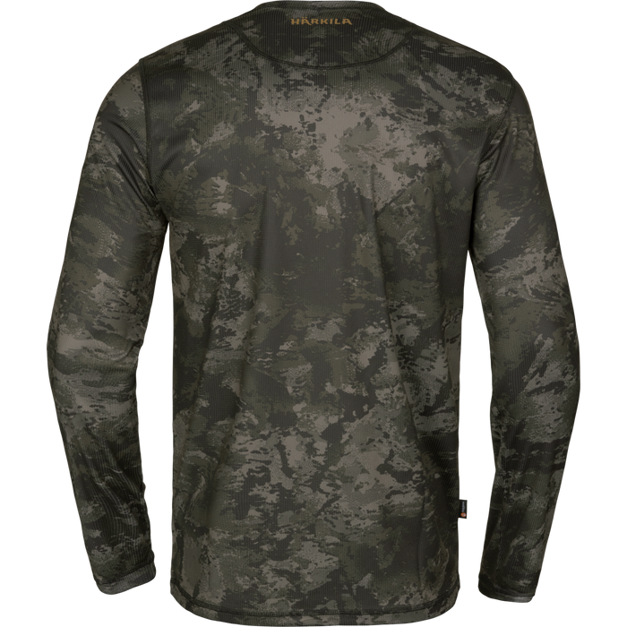 Härkila NOCTYX camo - L/S T-Shirt AXIS MSP®Black - Härkila