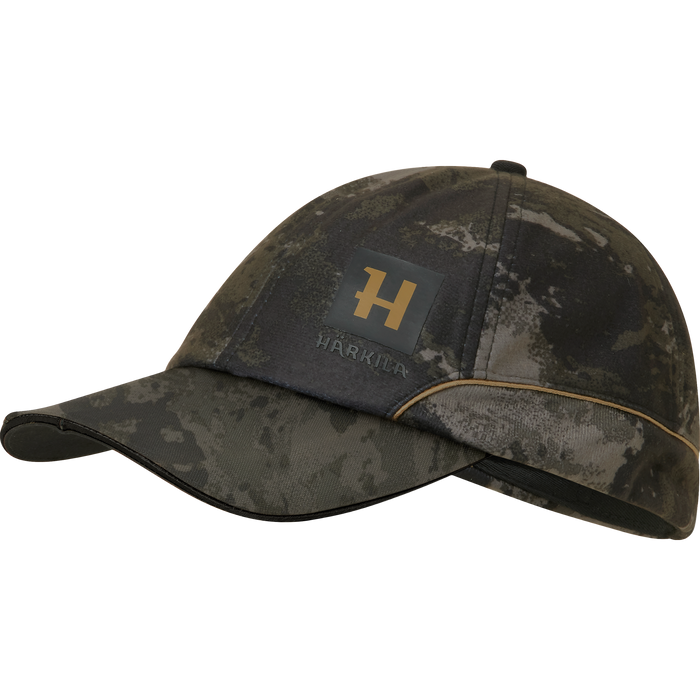 Härkila NOCTYX camo - leichte Kappe AXIS MSP®Schwarz/Schwarz - Härkila