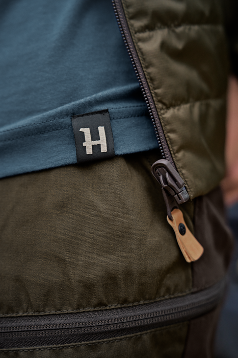 H-logo Kurzarm T-Shirt Sea blue - Härkila