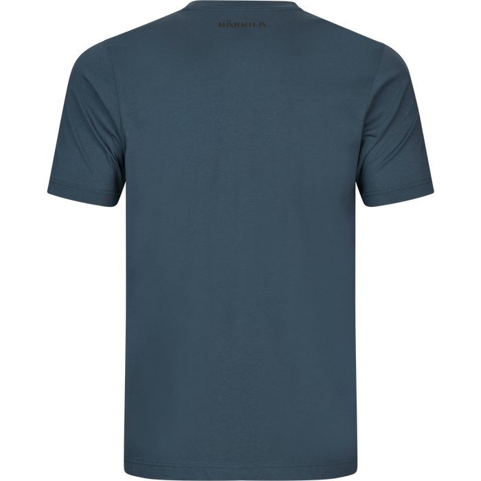 H-logo Kurzarm T-Shirt Sea blue - Härkila