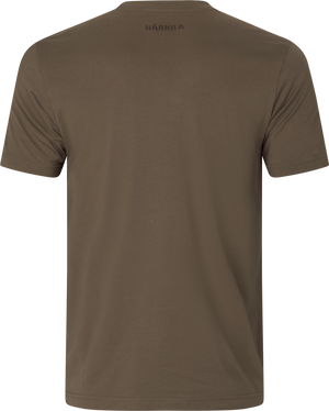 H-Logo Kurzarm-T-Shirt Major brown – Härkila