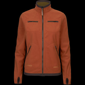 Kamko Fleecejacke Damen - Dark olive/Arabian spice - Härkila