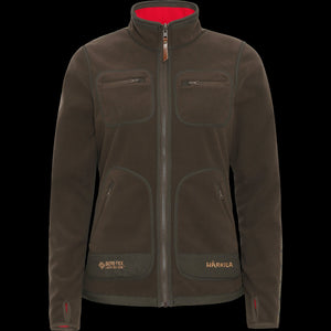Kamko Fleece Damen - Braun/Rot - Härkila
