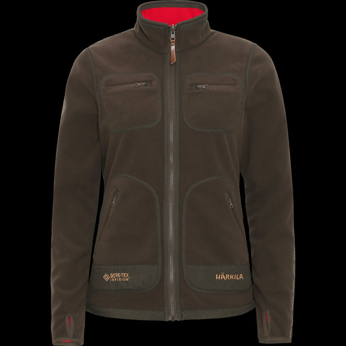 Kamko Fleece Damen - Braun/Rot - Härkila