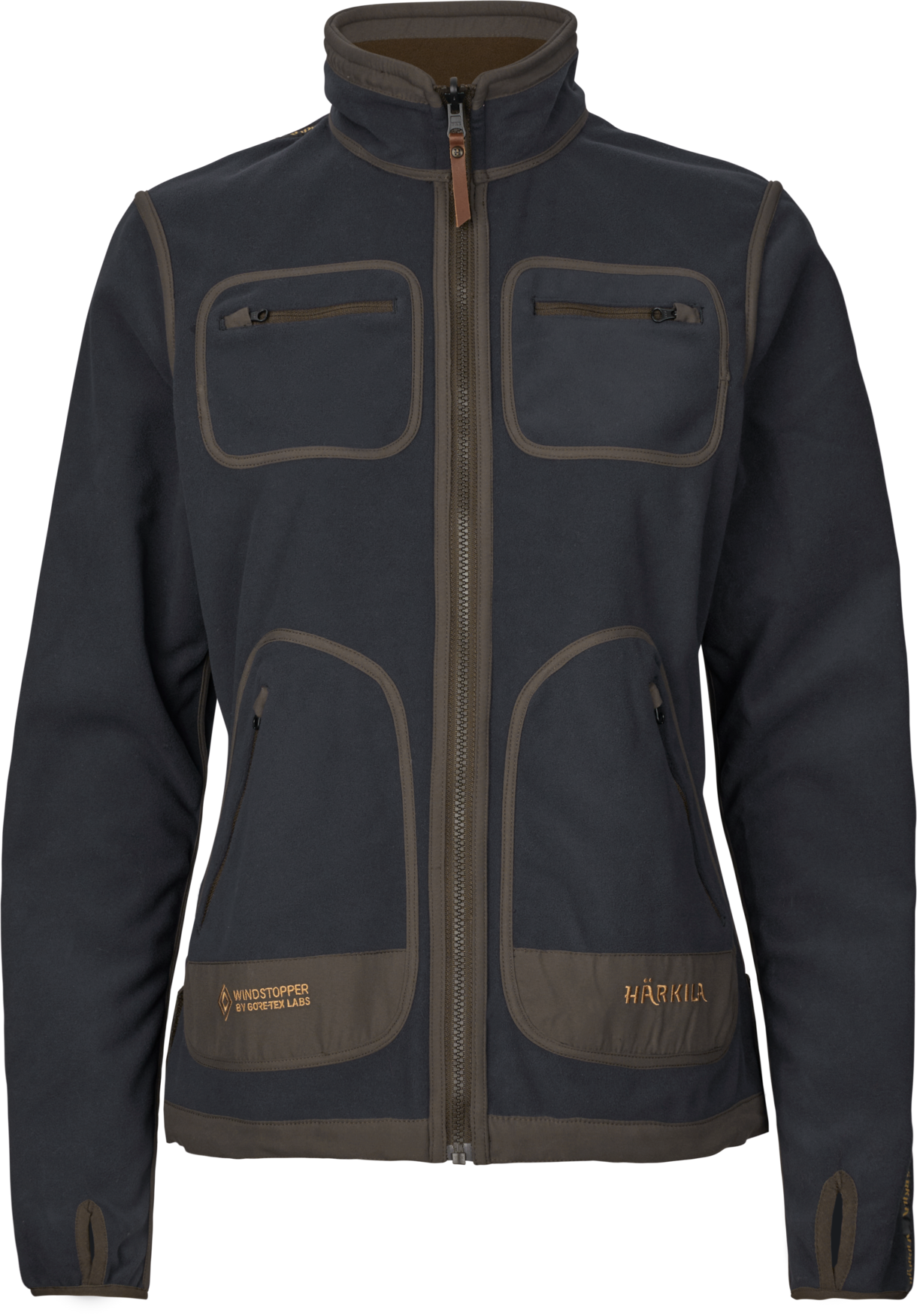 Kamko Fleecejacke Damen - Willow Green/Deep Well Purple – Härkila