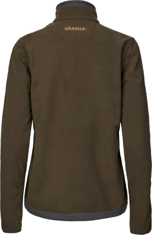 Kamko Fleecejacke Damen - Willow Green/Deep Well Purple – Härkila