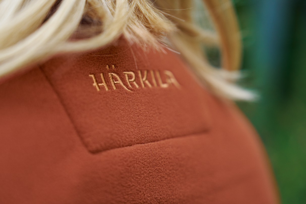 Kamko Fleecejacke Damen - Dark olive/Arabian spice - Härkila