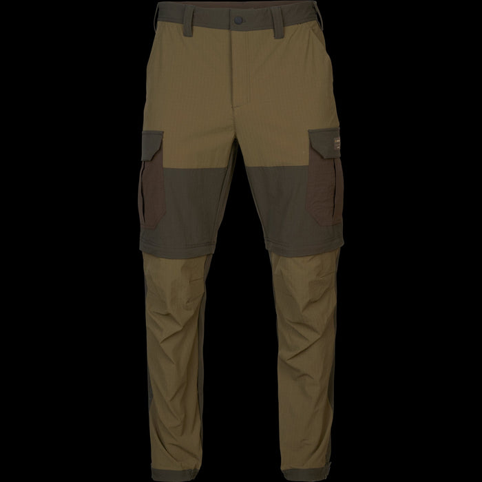 Logmar Leichte Zip-off-Hose Dunkeloliv/Weidengrün - Härkila