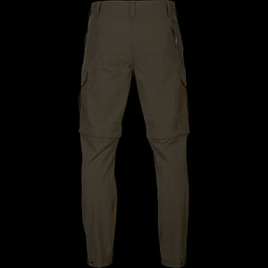 Logmar Leichte Zip-off-Hose Dunkeloliv/Weidengrün - Härkila
