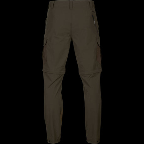 Logmar Leichte Zip-off-Hose Dunkeloliv/Weidengrün - Härkila
