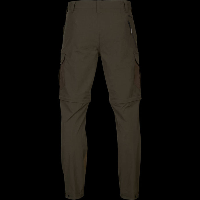 Logmar Leichte Zip-off-Hose Dunkeloliv/Weidengrün - Härkila