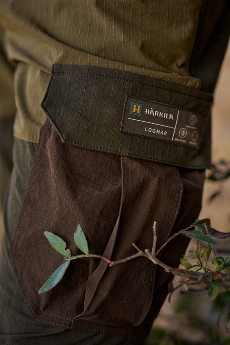 Logmar Leichte Zip-off-Hose Dunkeloliv/Weidengrün - Härkila