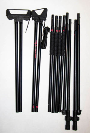 Fenris 1 4-Beinig Zielstock, Schwarz, Traveler