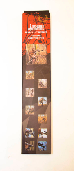 Fenris 1 4-Beinig Zielstock, Schwarz, Traveler