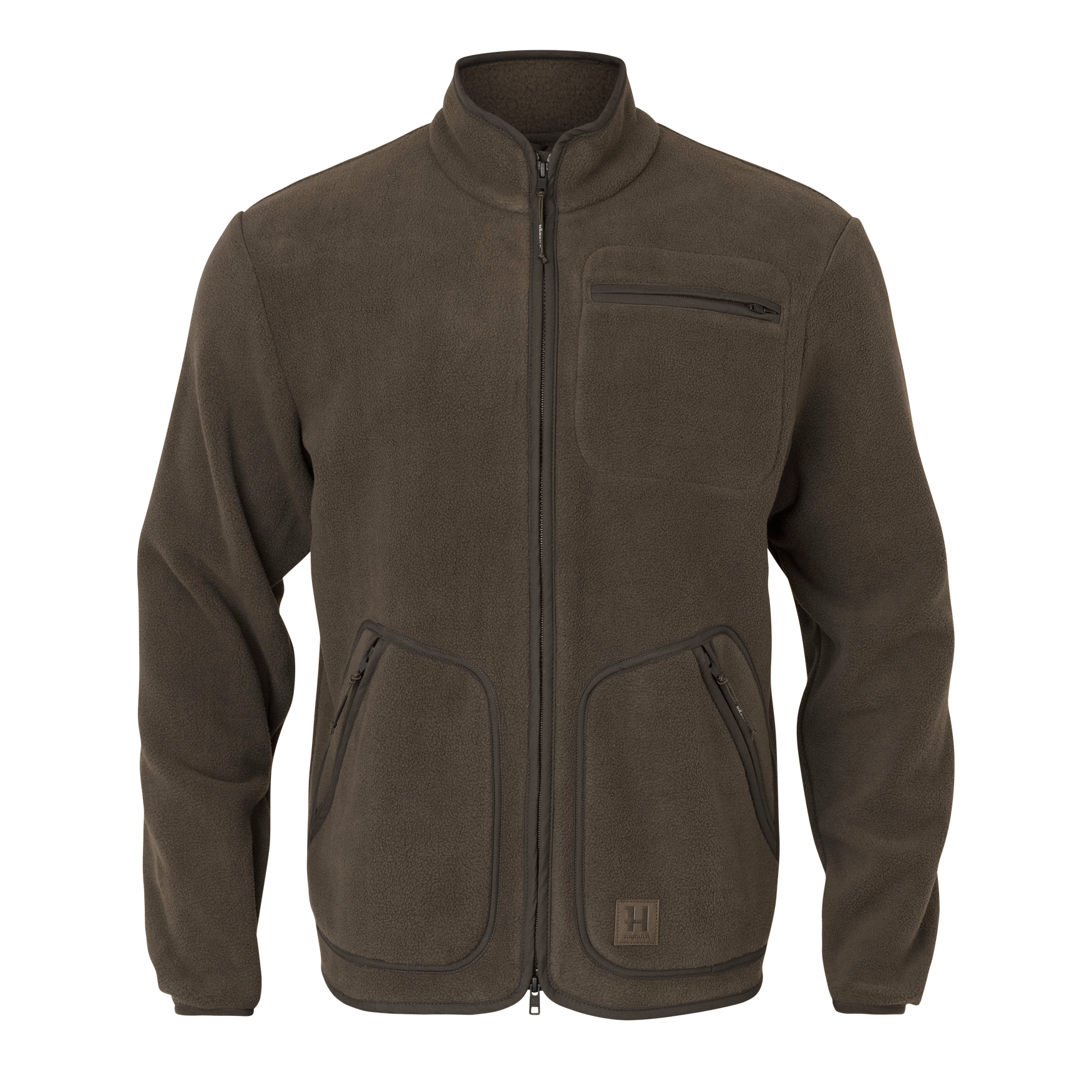 Torsby Fleecejacke - Dark Brown – Härkila