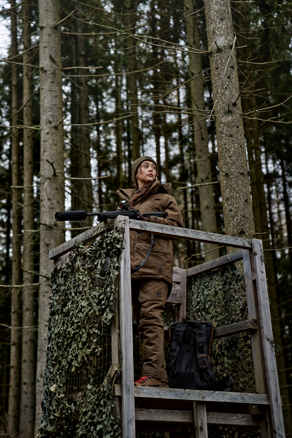 Driven Hunt HWS Isolierte Jacke Damen - Willow green – Härkila
