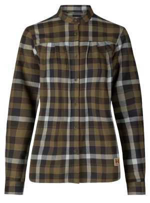 Sigrid L/S Hemd für Damen Willow green/Phantom - Härkila