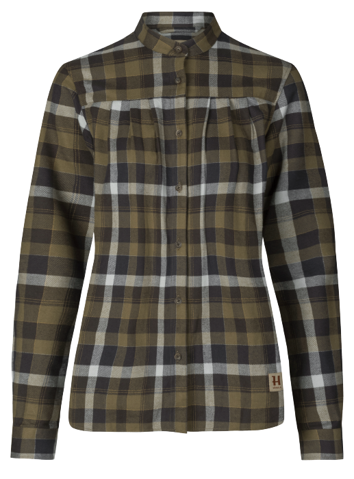 Sigrid L/S Hemd für Damen Willow green/Phantom - Härkila