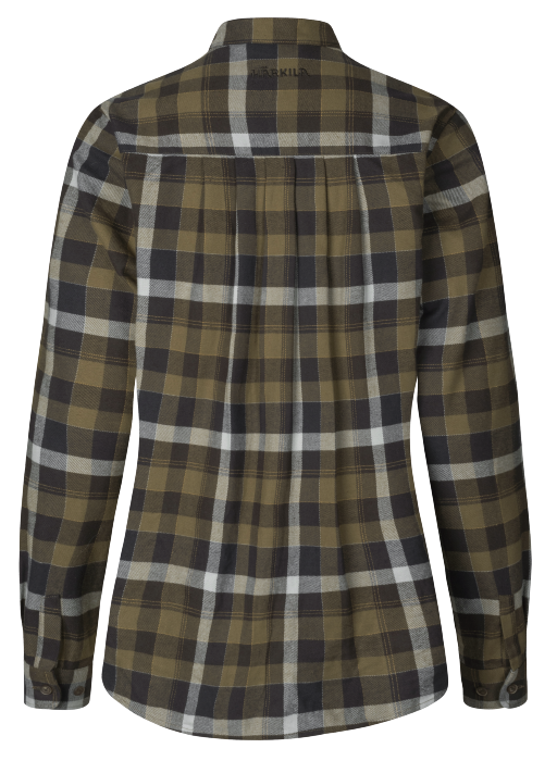 Sigrid L/S Hemd für Damen Willow green/Phantom - Härkila
