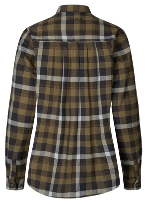 Sigrid L/S Hemd für Damen Willow green/Phantom - Härkila