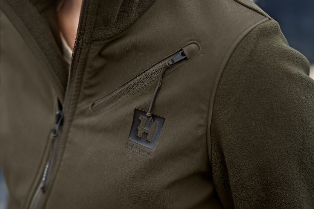 Fjell Fleecejacke für Damen Hunting Green/Willow Green - Härkila