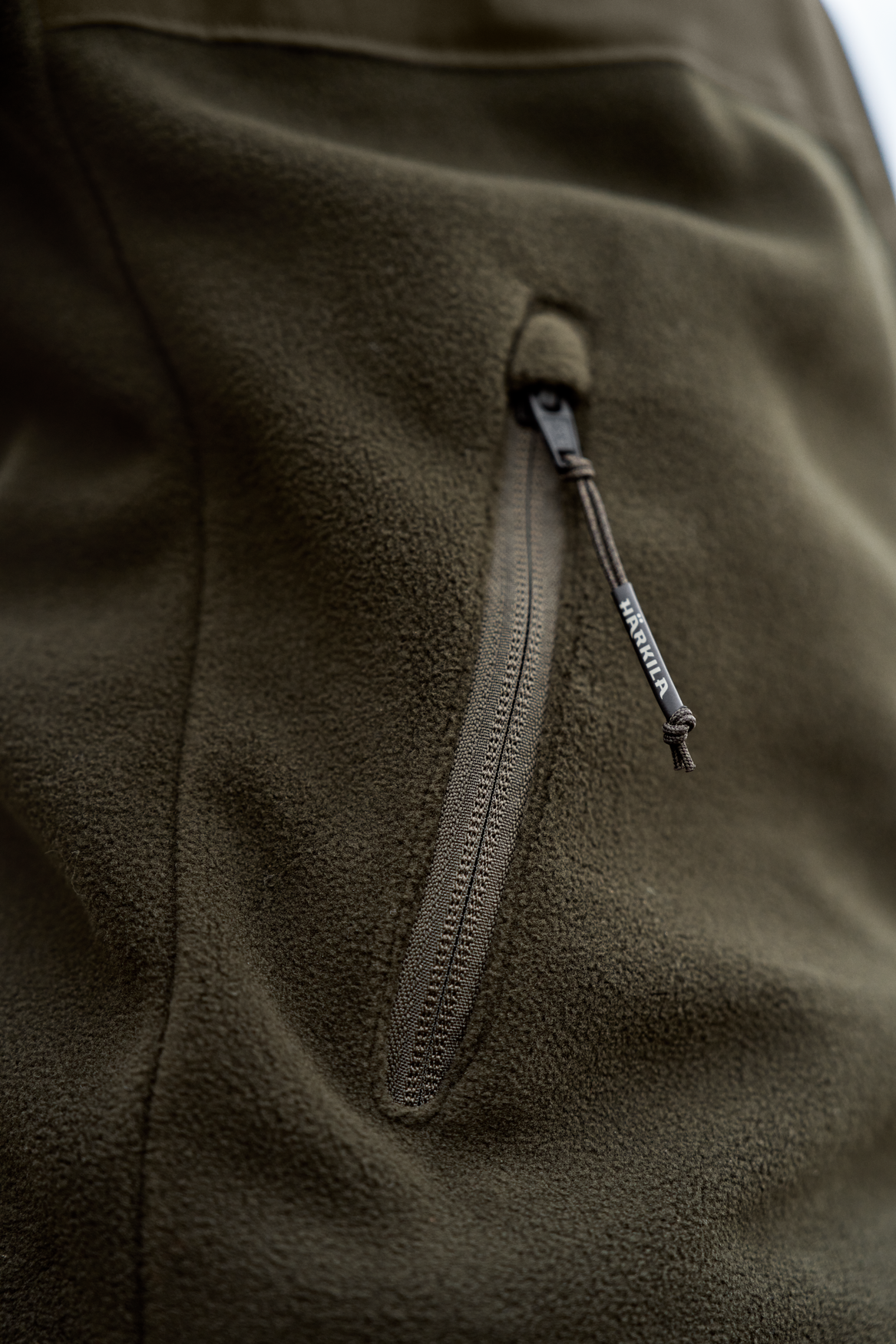 Fjell Fleecejacke für Damen Hunting Green/Willow Green - Härkila
