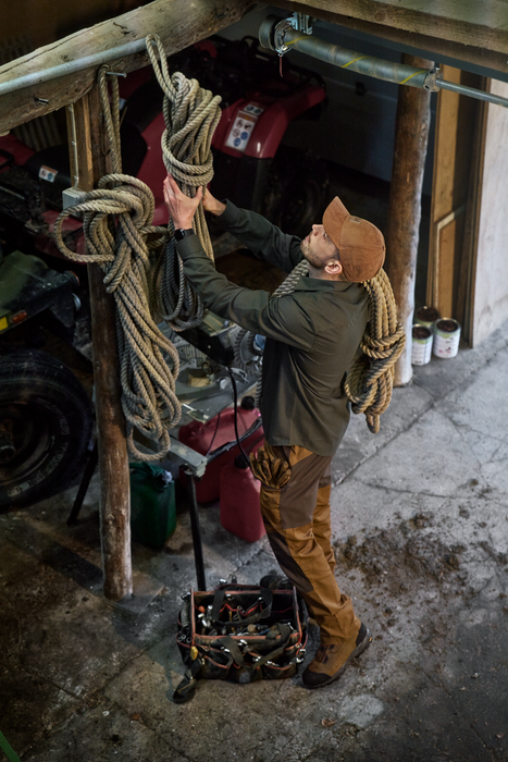 Fjell-Hose Rustique clay/Braun – Härkila