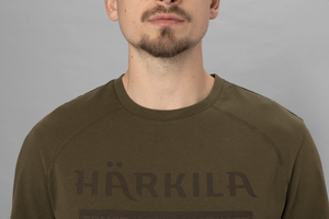 Logo S/S T-Shirt - Willow Green - Härkila