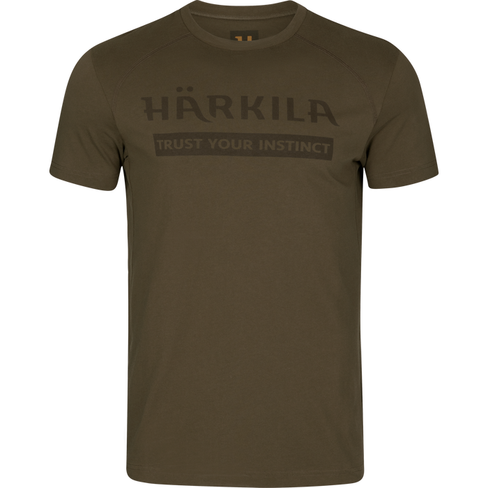Härkila-Logo-Kurzarm-T-Shirt – Weidengrün – Härkila