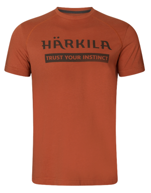 Logo-Kurzarm-T-Shirt - Arabian spice - Härkila