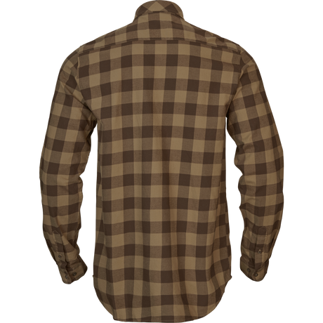 Skandinavisches L/S-Hemd - Antique Bronze Check - Härkila