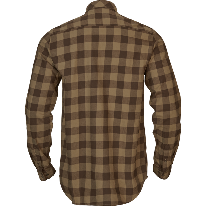 Skandinavisches L/S-Hemd von Härkila – Antik-Bronze-Karo – Härkila