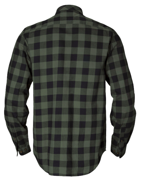 Skandinavisches L/S-Hemd - Green check - Härkila