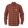 Scandinavian L/S Hemd - Autumn Orange Check – Härkila