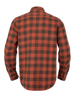 Härkila Scandinavian L/S Skjorte - Autumn orange check - Härkila