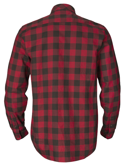 Skandinavisches L/S-Hemd von Härkila – Rot kariert – Härkila