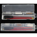 Reinigungsgarnitur 3-teilig Stahl/PVC Stock, Box 30 cal.