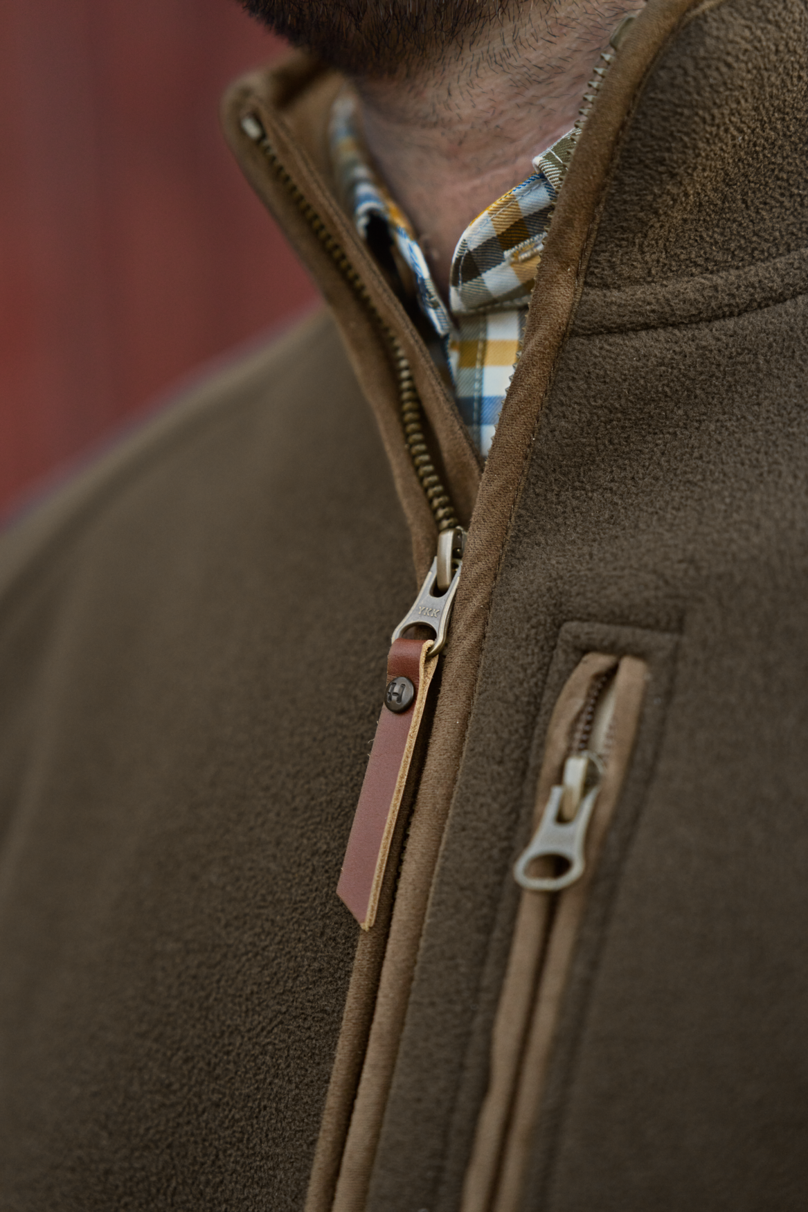 Sherpa-Fleecejacke Willow green – Härkila