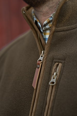 Sherpa-Fleecejacke Willow green – Härkila