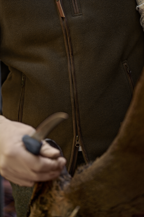 Sherpa-Fleeceweste Willow green – Härkila