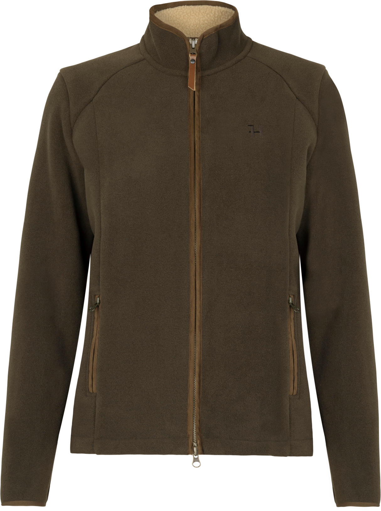 Sherpa-Fleecejacke Damen Willow green – Härkila