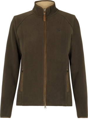 Sherpa-Fleecejacke Damen Willow green – Härkila
