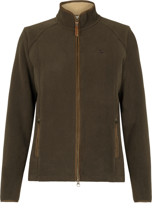 Sherpa-Fleecejacke Damen Willow green – Härkila