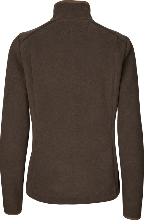 Sherpa-Fleecejacke Damen Demitasse brown – Härkila