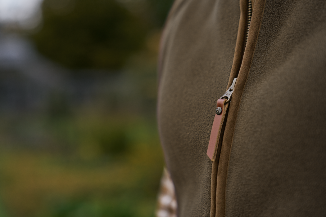 Sherpa-Fleeceweste für Damen Willow green – Härkila