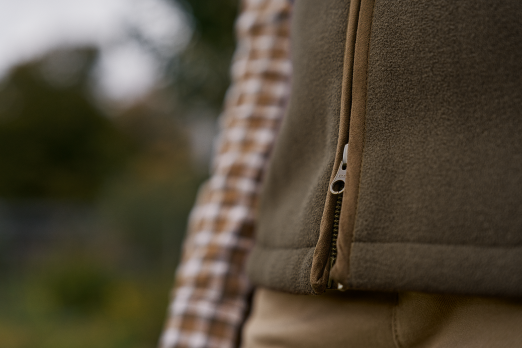 Sherpa-Fleeceweste für Damen Willow green – Härkila